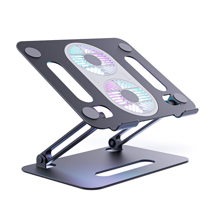 Laptop Stand with Height Adjustment and Cooling Feature