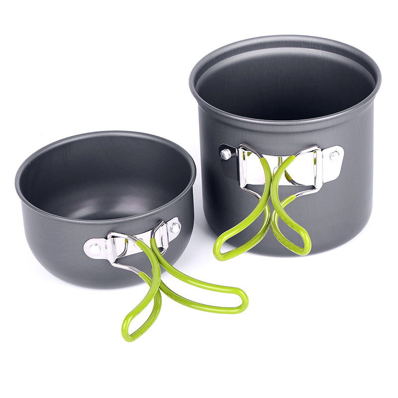 DS-101 Outdoor Non-Stick Camping Cookware Set