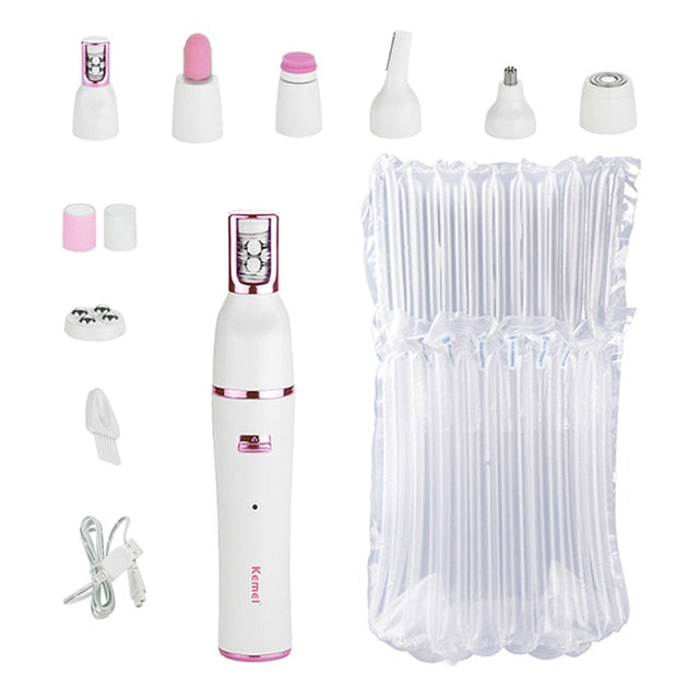 7in1 Women Epilator Electric Facial Hair Remover