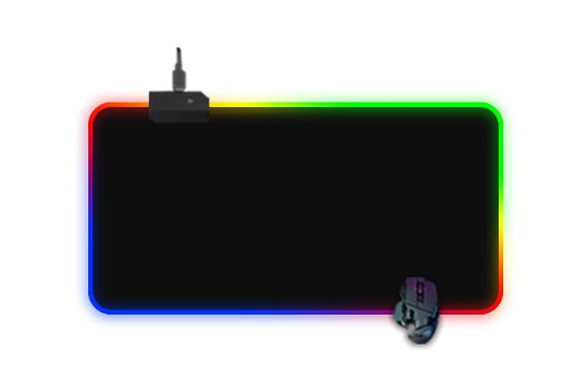 LED RGB Luminous Mouse Pad