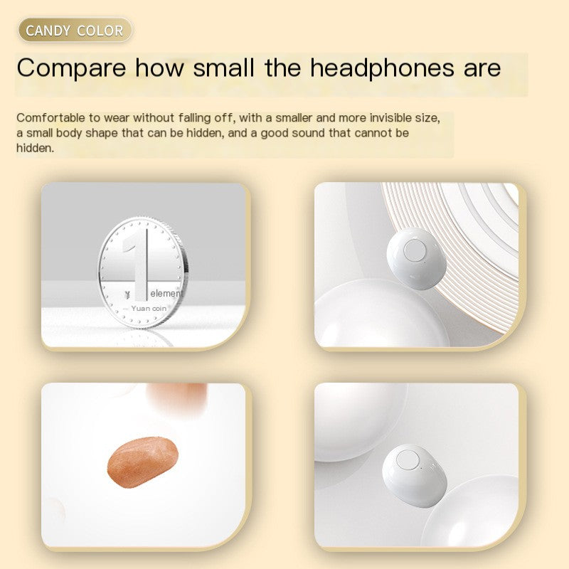 Mini Pro4SS Invisible True Wireless Bluetooth Earbuds
